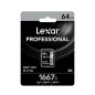 Lexar Professional SDXC UHS-II Memory Card 64GB 250MB/s